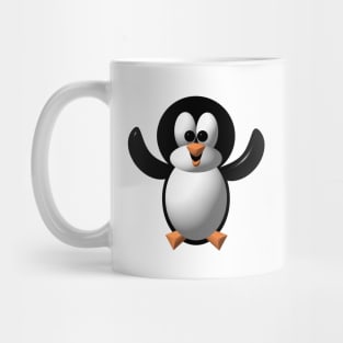 Cute Perky Penguin Mug